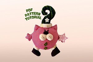 Cat Plush Sewing Pattern and Tutorial PDF, Toy Stuffed Animal , Easy Project, Cute DIY Gift - Etsy