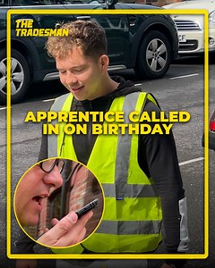 My apprentice didn't show up to work and I couldn't believe why... | The Tradesman