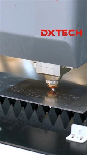 Absalom Li on Instagram: "Share the processing process of DXTECH's upgraded EL-Series exchange platform fiber laser cutting machine! The machine adopts an open workbench and integrated design, is equipped with a standard exchange platform, and realizes loading and unloading functions simultaneously. It has a simple structure, convenient maintenance, and low operating costs. It is suitable for sheet metal processing, cabinet production, and other types of thin plate cutting. It is the first choic