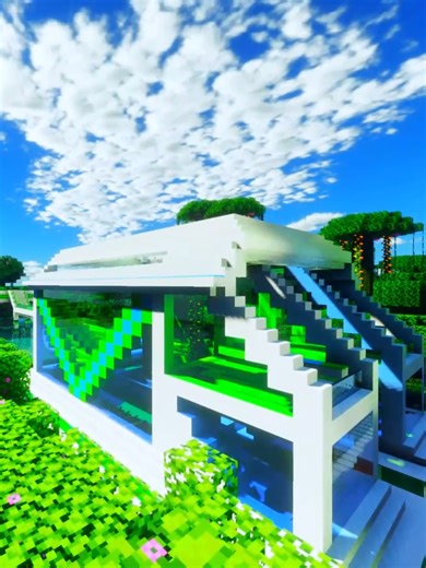Frutiger Aero Minecraft Aesthetic