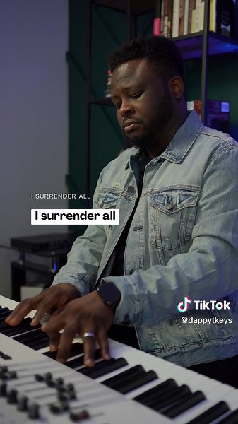 “I surrender all, I surrender all; All to Thee, my blessed Savior, I s...