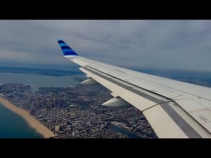 [4K] – Stunning New York City Landing – JetBlue – Airbus A220-300 – JFK – N3023J – SCS Ep. 1089