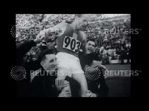 1952 1952 HELSINKI OLYMPIC GAMES: Opening competitions