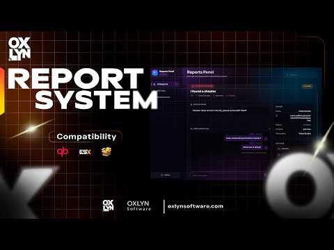 FiveM Script | Reports System 🔎 [ESX/QB/QBOX]