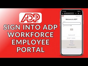 How to Sign Into Your ADP Workforce Employee Portal Account? (Quick & Easy) | ADP Workforce Account