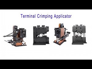 Advanced Terminal Crimping Applicator For FASTER Wire Connections