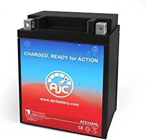 AJC Battery Compatible with Kawasaki KZ750 LTD CSR 750CC Motorcycle Battery (1976-1979)