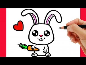 COME DISEGNARE IL CONIGLIO DI PASQUA