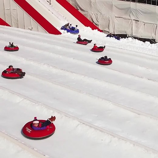 It's a white winter at Stone Mountain Park, no matter what the forecast says! And yes, it's real snow ❄ | Stone Mountain Park