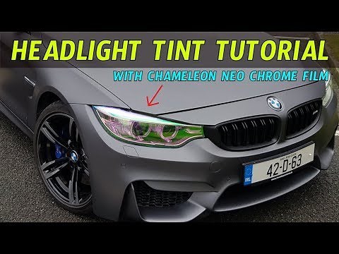 How to install Headlight Tint Film with our DIY POV tutorial