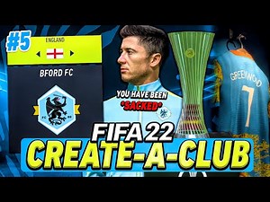 WIN THE LEAGUE... or get SACKED from my OWN CLUB? 🥴👎 (FIFA 22 Create A Club #5)
