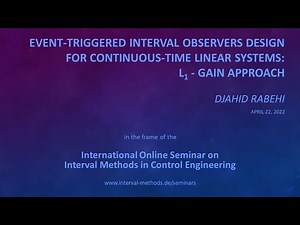 Event-Triggered Interval Observers Design for Continuous-Time Linear Systems: $L_1$ - Gain Approach