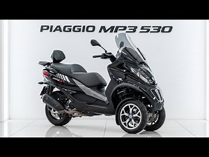 2026 Piaggio MP3 530 Review: The Most Unbelievable 3-Wheel Scooter Ever!”