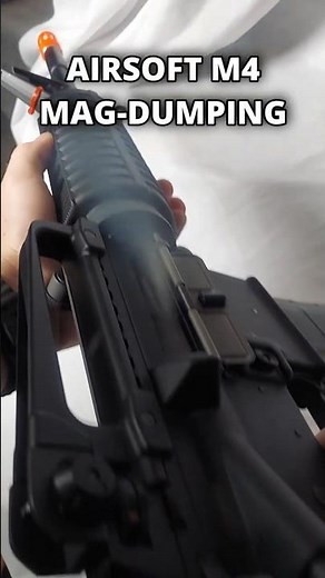 Satisfying Airsoft M4 mag dump #airsoft #satisfying #m4