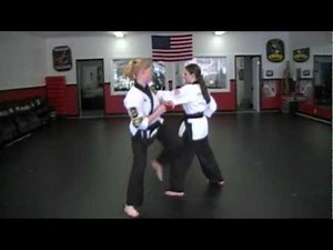 Andi Woods Karate Girl One Step Punching