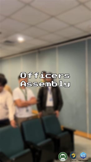 [OFFICER ASSEMBLY] Frozen at the moment... A little throwback trend with the beloved officers during the assembly. Cheers to the 40th — take the spotlight! 🎉📸 Edited by: Mark Armas Caption by: Vert Valdez #40thLSCS #RubyYear #IgniteInnovateInspire #LSCS_Publications #OfficerAssembly As per CSO-PNP Approved: OPA-02105 | La Salle Computer Society