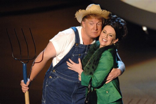 Clip of Donald Trump Singing While Dressed as a Farmer Resurfaces Online