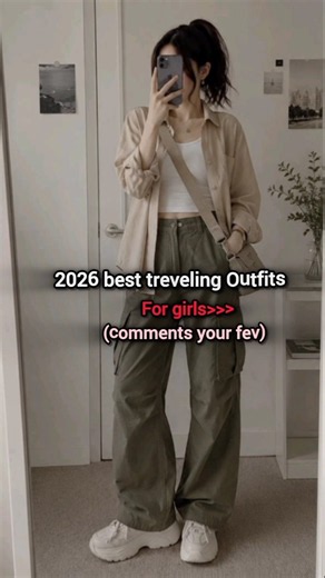 2026 best treveling Outfits 😉🎀#viral #trending #youtubeshorts #explore #love #outfit #fashion