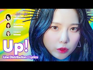 Kep1er - Up! (Line Distribution + Lyrics Karaoke) PATREON REQUESTED