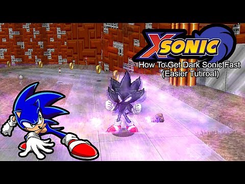 SRB2 X Sonic How To Get Dark Sonic (Easier Tutorial)