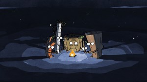An Animated Short About a Group of Freezing Logs Who Use Their Own Bodies for Fire Fuel