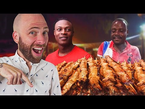 Kenyan PIZZA and Late Night STREET FOOD in Mombasa, Kenya!