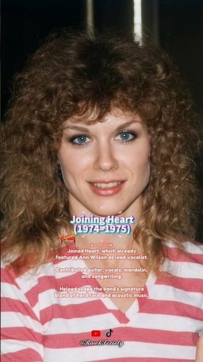 Nancy Wilson (Evolution) Heart #folkrock #hardrock #arenarock #poprock #nancywilson #heart