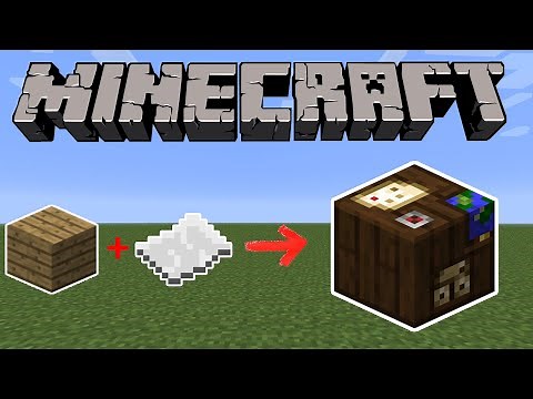 El Genius - Comment faire une table de cartographie sur Minecraft ! [tuto]