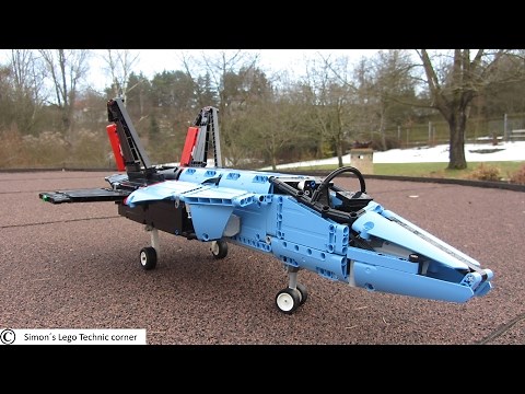 Lego Technic 42066 Air Race Jet [Motorized]