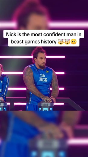 Nick is the most confident man in beast games history 🤯🤯😳 #BeastGames #BeastGamespartner #MrBeast #paidpartner @MrBeast