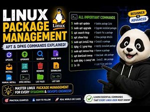 Linux learning Package Management Tutorial | APT & DPKG Commands