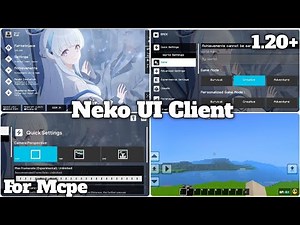 Neko Ui Pack v15.1 For Minecraft Pe 1.20.72+ || Best Ui Pack For Mcpe 1.20