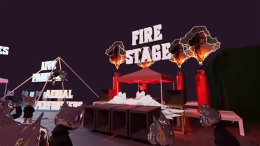 🔊🔥🎪 P L F 🎪🔥🔊 | 🎉 Happy NYE and Dween Day, everyone! 🎉 Check out this stunning 3D render of tonight’s event from @visualsquash ! We can’t wait to... | Instagram