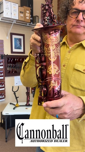Cannonball Saxophones in Ruby & Midnight just arrived! Beautiful finishes, and an incredible sound to match 🎷 #saxophone #music #musician #cannonball #BandLife #marchingband | Madison Band Supply