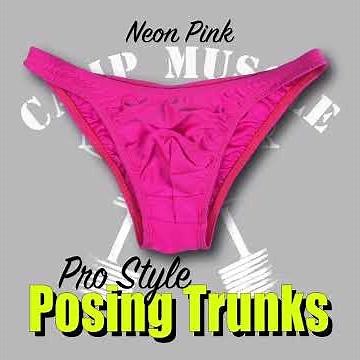 Pro Style Competition Posing Trunks Swim Suit