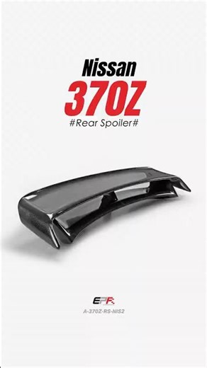 A highly recommended and elegant rear spoiler for the 370z.