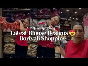 Ready-Made Blouse Shopping in Borivali | Mumbai shopping vlog