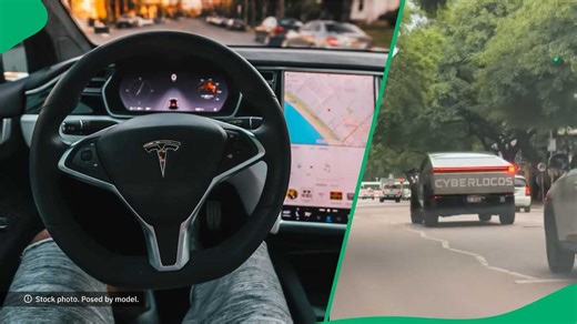"Forget about the Cybertruck'": Man's car steals show after he spots Tesla car