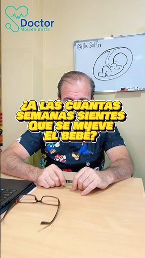 ¿A las cuantas semanas sientes que se mueve un bebé? #drbotta #doctor #soytupediatra #medicina