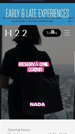 The highest free view of London