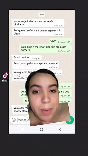 Eso de pedir a escondidas no más no #chisme #trizbeltran | triz