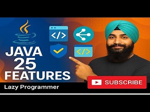 Java 25 All New Features Explained in a Single Video #Java #ai #machinelearning #future