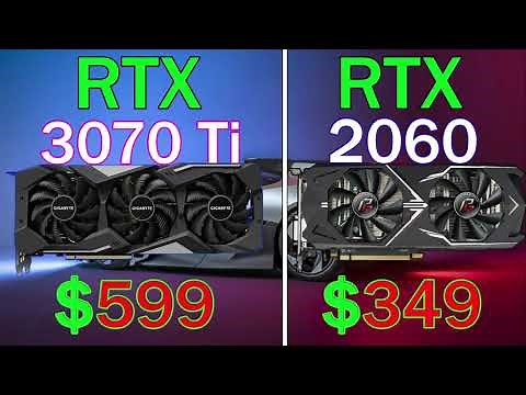 RTX 3070 Ti vs RTX 2060 || 12 Game benchmark in 4K