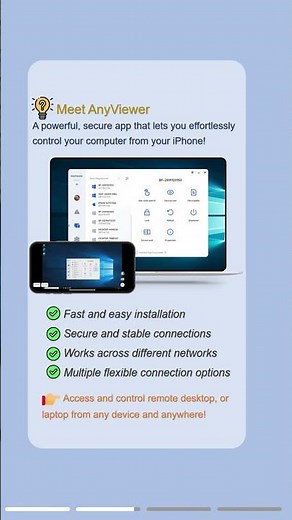 Control Your Computer from iPhone with This Powerful App! #remote #control #pctips #iphone #tutorial