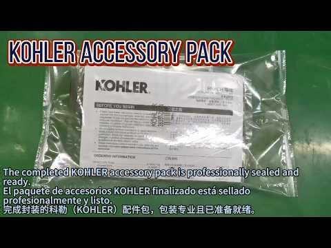 Industrial Automation: Bathroom Accessory Kit Packaging Process (KOHLER Standards)