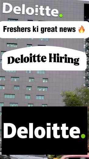 Experience? Deloitte Hiring Now 🔥 Don’t Miss This!