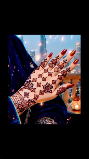 Simple and stylish mehndi design🎀🌿#viral #creativehenna #mehndi #trending #ytshorts
