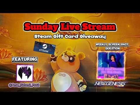 [PSO2:NGS] LIVE🔴: Sunday Live Stream + Steam Gift Card Give Away (Part 2)