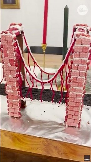 See impressive and unique gingerbread house designs from family contest