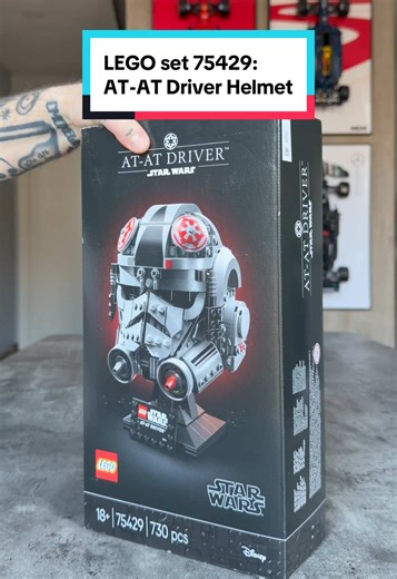 LEGO AT-AT Driver Helmet Set Review and Assembly
